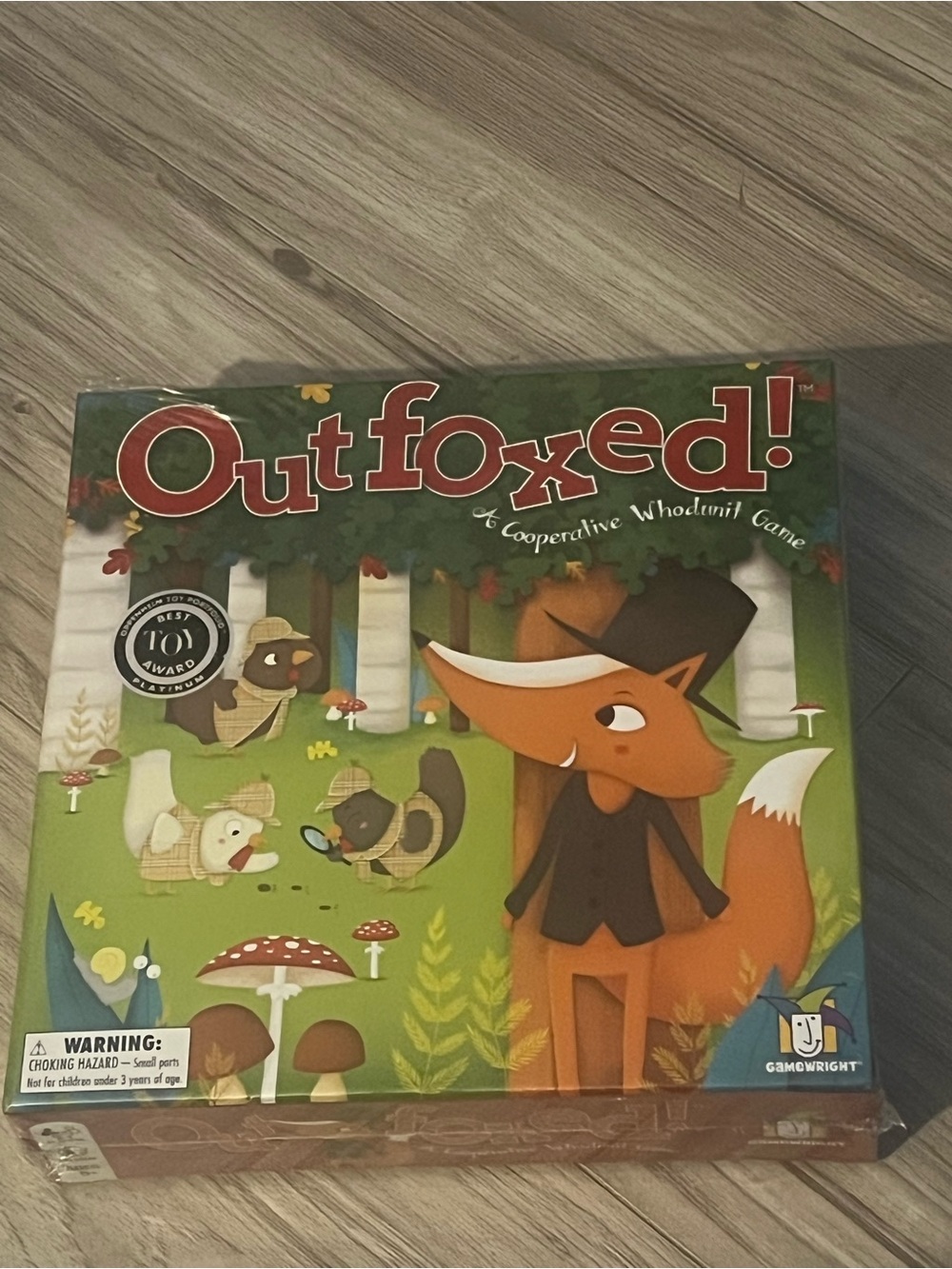 Outfoxed! Cooperative Whodunit Game — Orange Fox